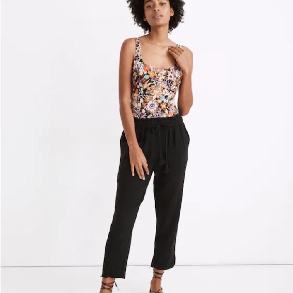Madewell Lightestspun Beach
Cover-Up Pants Black